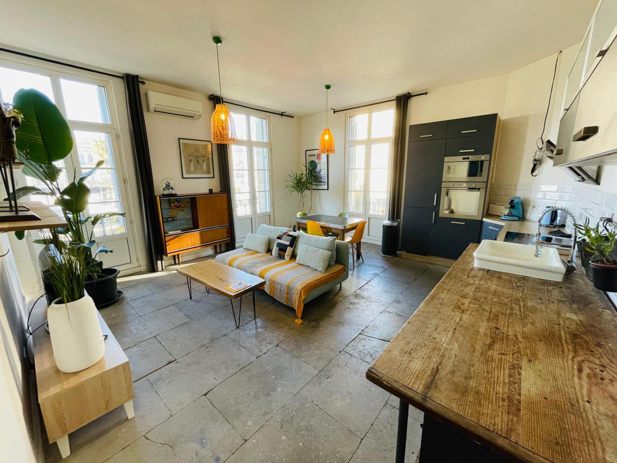 Appartement Climatise 50M2 Une Chambre Proche Centre Et Gare Montpellier Exterior photo